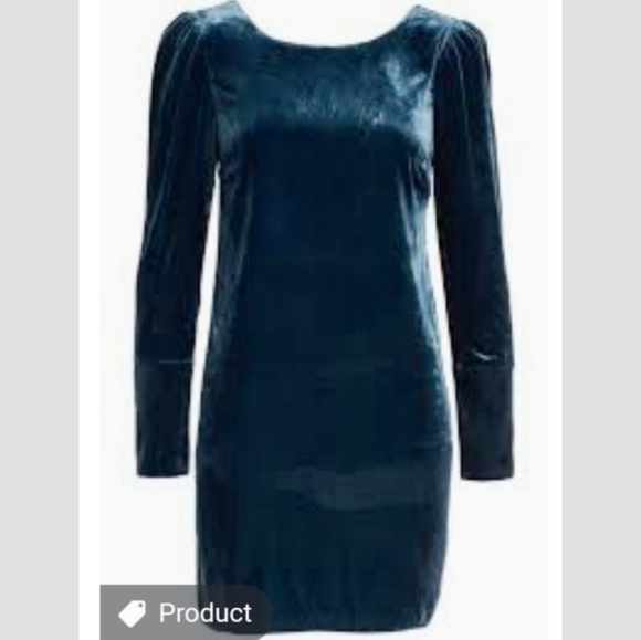 Charles Henry Velvet Pearl Sheath Dress XS - Picture 3 of 16